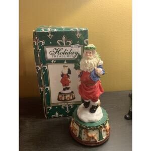 Vintage Holiday‎ Treasures Musical Santa Christmas/Holiday *Works*